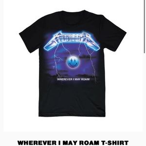 Wherever I may roam J Balvin x Metallica T-Shirt Black